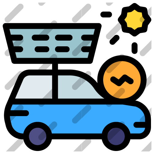 solar car icon
