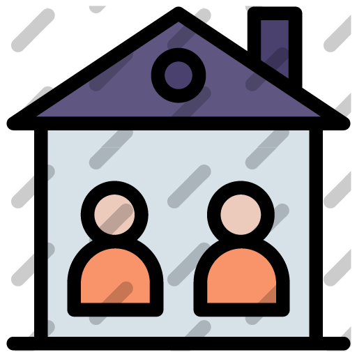 house sharing icon